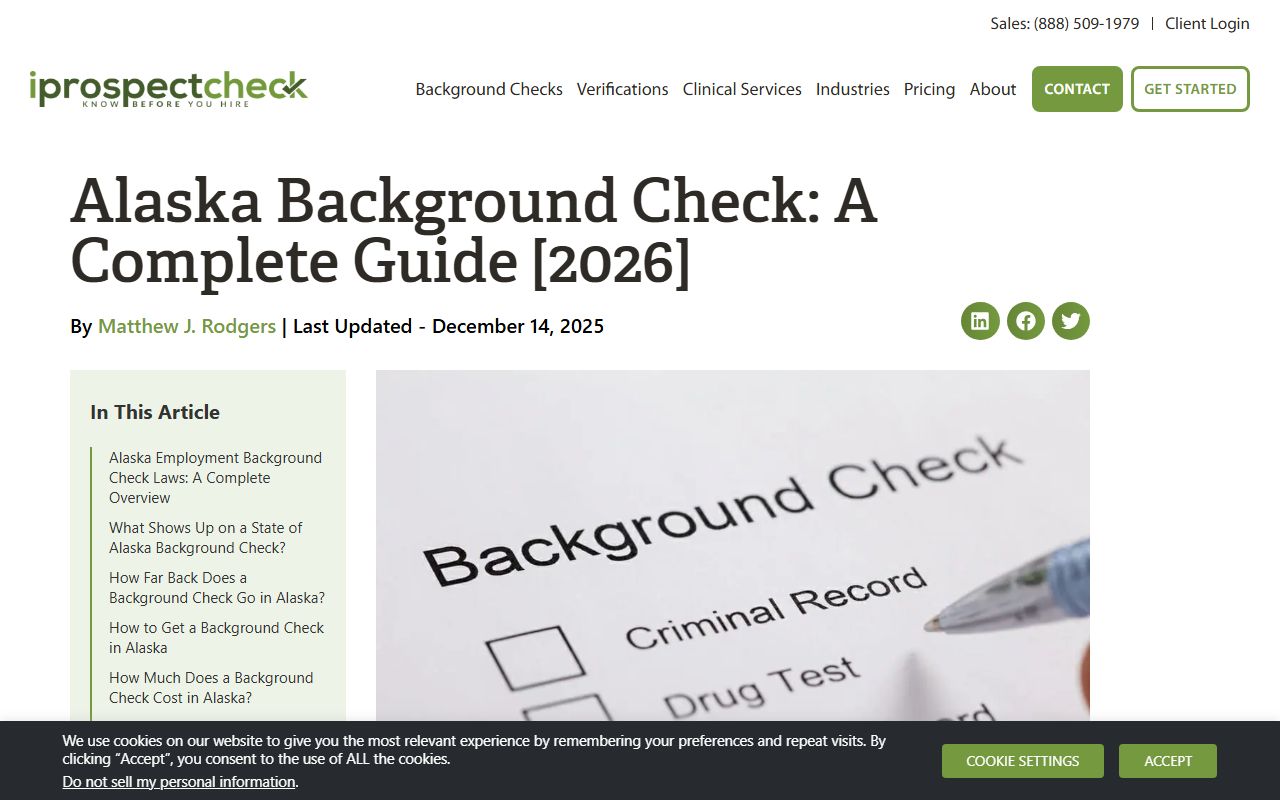 Alaska background check guide overview